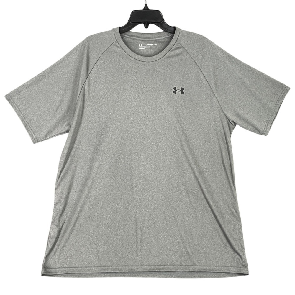 Under Armour Tech‎ 2.0 Loose Heatgear Shirt Mens XXL Gray Performance Training